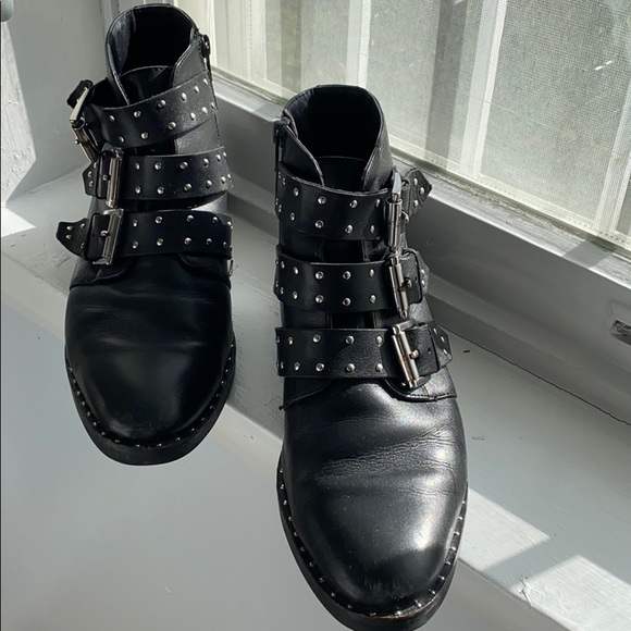ASOS Shoes - Black booties with studs